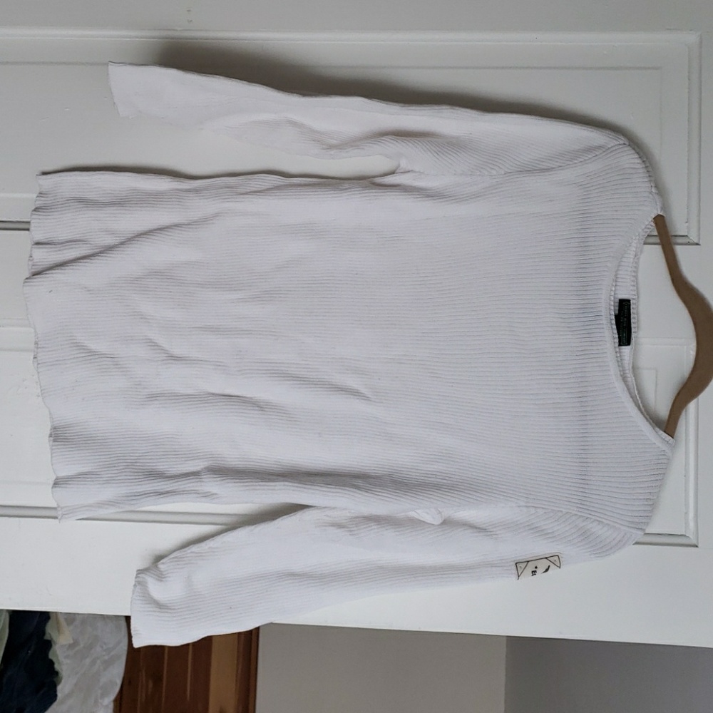 White Ralph Lauren sweater size xl